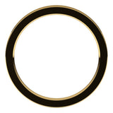 18K Yellow Gold 2 mm Comfort-Fit Flat Band Size 5