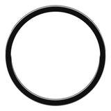 14K White Gold 1.5 mm Flat Band Size 7.5
