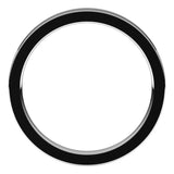 18K White Gold 2.5 mm Comfort-Fit Flat Band Size 7.5