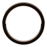 14K Rose Gold 2.5 mm Comfort-Fit Flat Band Size 4