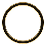 10K Yellow Gold 2 mm Flat Comfort Fit Light Band Size 5.5