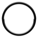 14K X1 White Gold 2 mm Flat Comfort Fit Light Band Size 8