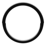14K White Gold 1 mm Comfort-Fit Flat Band Size 4.5