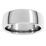 Platinum 7 mm Comfort-Fit European-Style Band Size 15