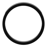 14K White Gold 3.5 mm Flat Band Size 7