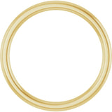 14K Yellow Gold 1.5 mm Comfort-Fit European-Style Band Size 4.5