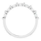 14K White 1/3 CTW Natural Diamond Anniversary Band