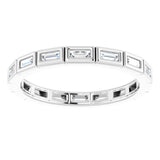 Platinum 1/3 CTW Diamond Eternity Band
