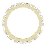 14K Yellow 1 3/4 CTW Natural Diamond Eternity Band Size 5