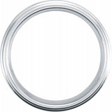 White Tungsten 6 mm Stepped-Edge Inlay Comfort-Fit Band  Size 11.5
