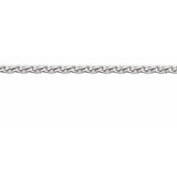 Sterling Silver 1.5 mm Wheat Chain by the Inch