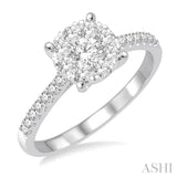 Lovebright Bridal Diamond Engagement Ring