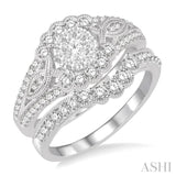 Lovebright Bridal Diamond Wedding Set