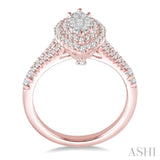 Marquise Shape Lovebright Diamond Ring