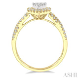 Pear Shape Lovebright Diamond Ring