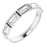 Bezel-Set Anniversary Band