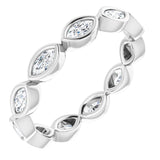 Bezel-Set Eternity Band