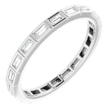 Bezel-Set Eternity Band