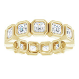 Bezel-Set Eternity Band