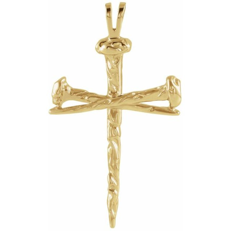 Nail Cross Necklace Or Pendant