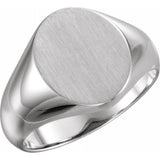 Oval Signet Ring