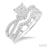 Lovebright Bridal Diamond Wedding Set