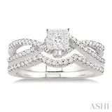 Lovebright Bridal Diamond Wedding Set