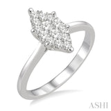 Marquise Shape Lovebright Diamond Ring