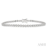 Illusion Plate Diamond Bracelet