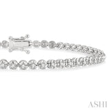 Illusion Plate Diamond Bracelet