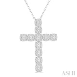 Lovebright Essential Cross Diamond Pendant