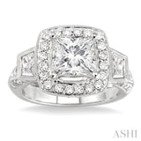 Semi-Mount Diamond Engagement Ring