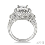 Semi-Mount Diamond Engagement Ring