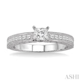 Semi-Mount Diamond Engagement Ring