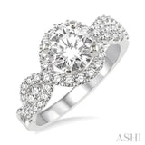 Semi-Mount Diamond Engagement Ring