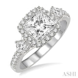 Semi-Mount Diamond Engagement Ring