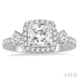 Semi-Mount Diamond Engagement Ring