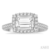 Semi-Mount Diamond Engagement Ring