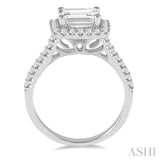 Semi-Mount Diamond Engagement Ring