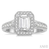 Semi-Mount Diamond Engagement Ring